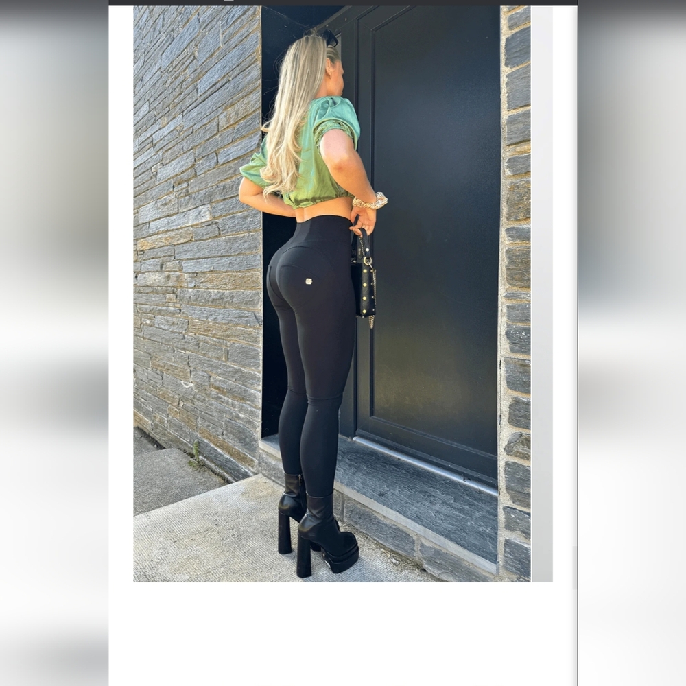 Freddy Women's Black Leggings